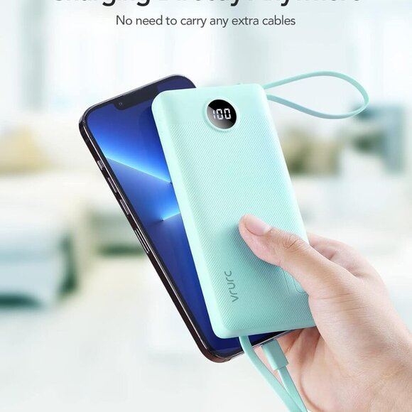 Portable Charger Power Bank, 10000mAh Travel Essentials Battery Pack, 5 Outputs - Picture 8 of 8